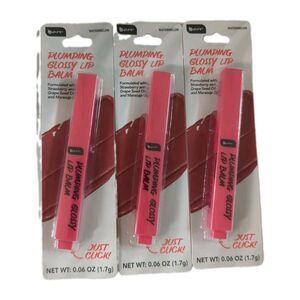 B-Pure Plumping Glossy Lip Balm - Watermelon (Set of 3) - New in Package